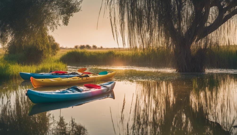 alquiler de kayaks pesca