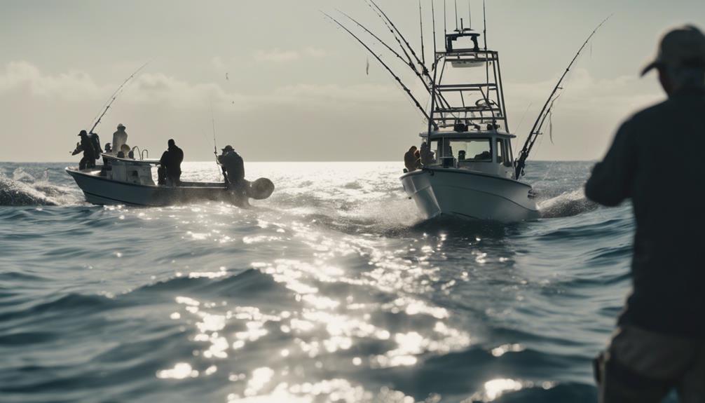 charter de pesca detallado