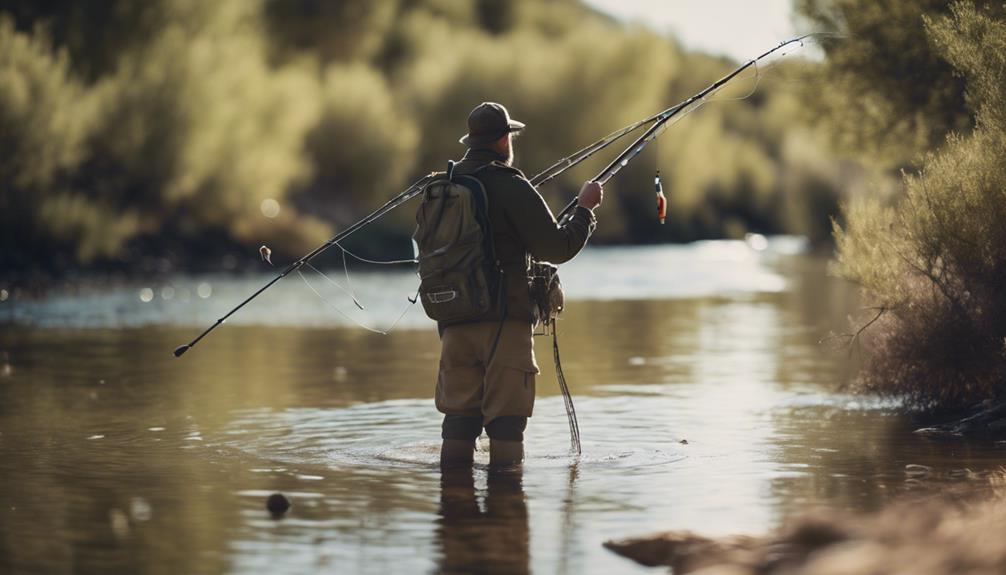 equipo de pesca necesario