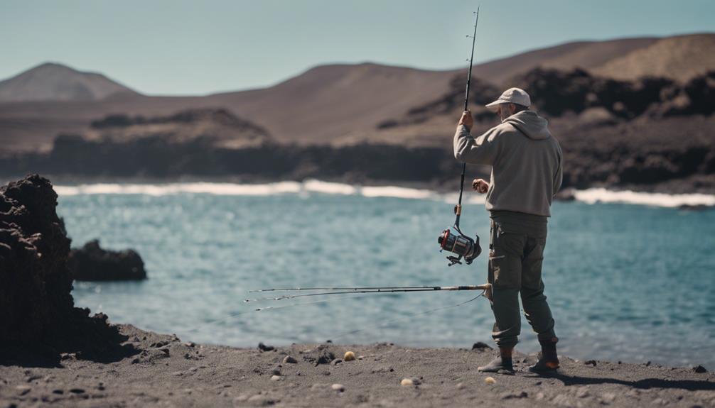 equipo necesario para pesca