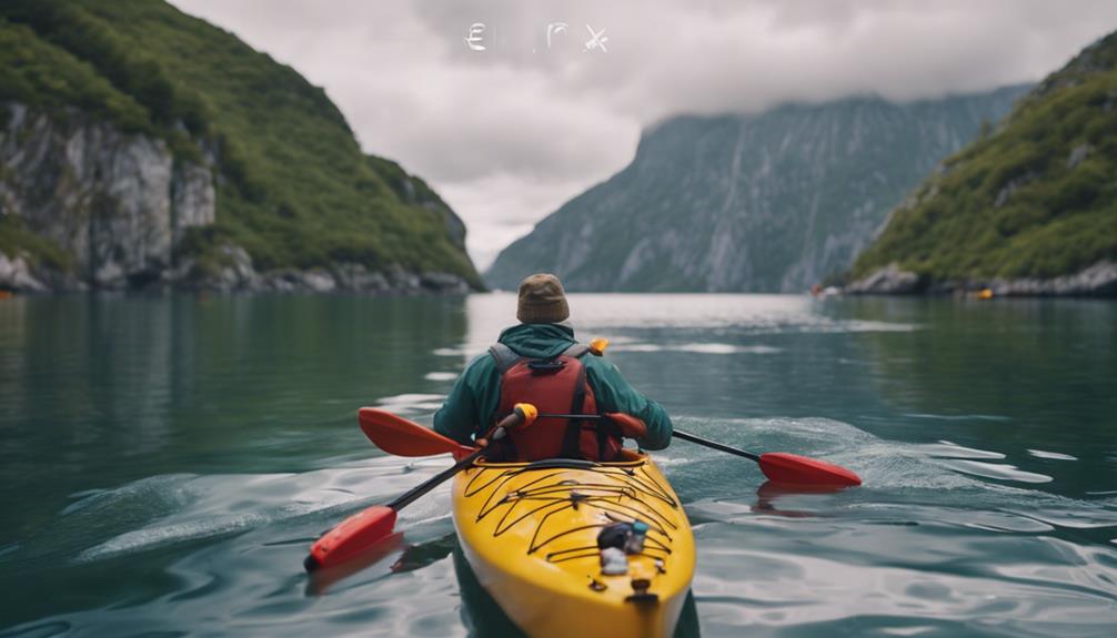 excursi 243 n en kayak asturias