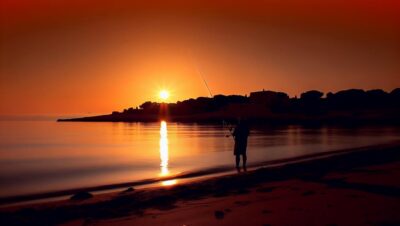 pesca con ca a en menorca