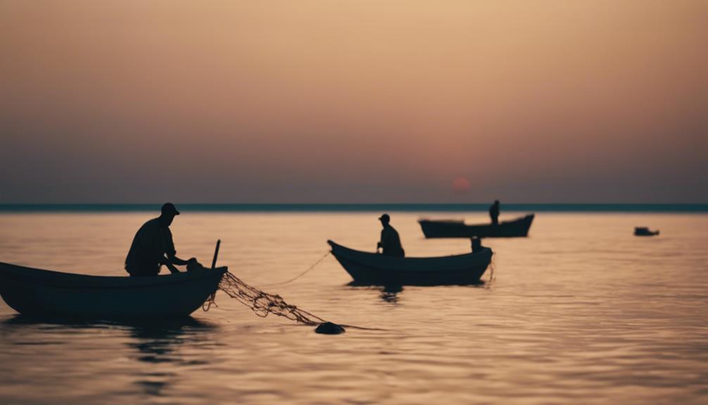 pesca de lenguados senegaleses