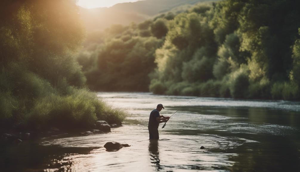 pesca de truchas estacional