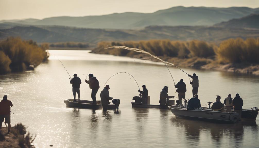 pesca en embalse mequinenza