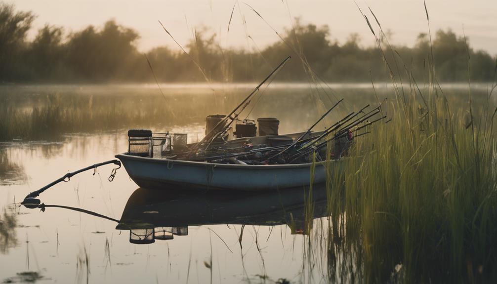 pesca en humedales manchegos