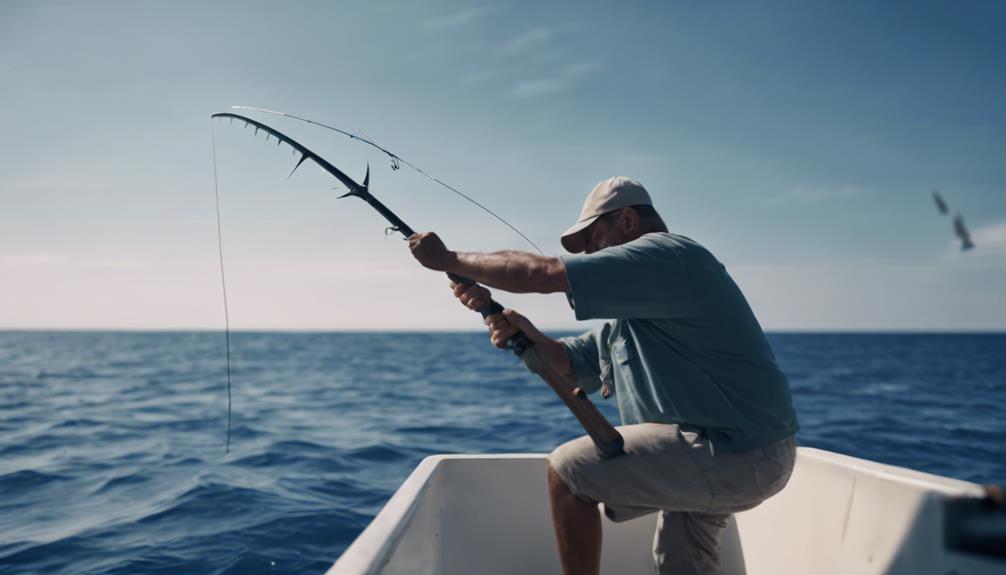 pesca exitosa en alta